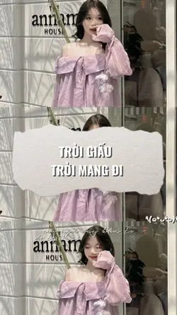 trời giấu mang đi