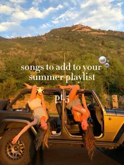 summer playlist 