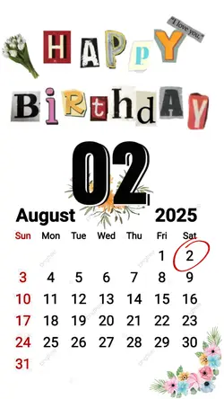 Hbd 02 August 2025