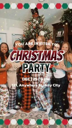 Christmas invitation
