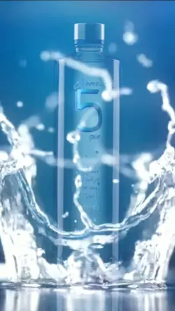 Splash water effect