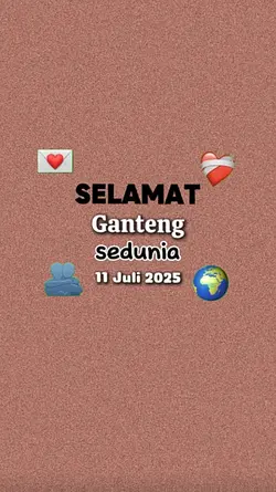 Hari ganteng sedunia