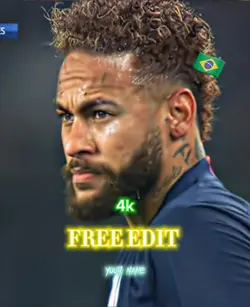 Neymar free template