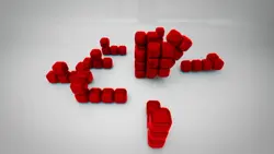 red cube