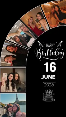 Birthday 16 June