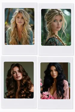 Photo frame template