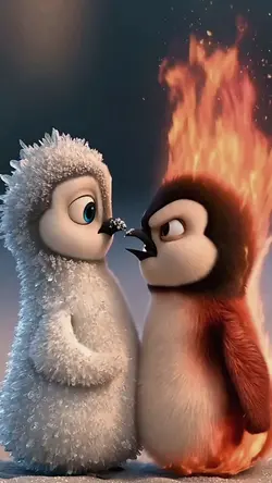 pinguin api dan
