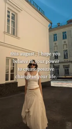 August l hope you 