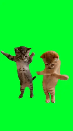 Two friends dancing
