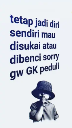 tetap jadi diri send