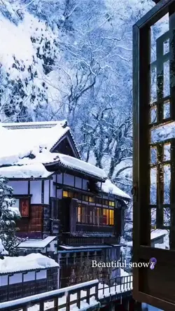 beautiful snow