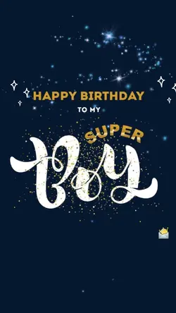 hbd anak laki-laki