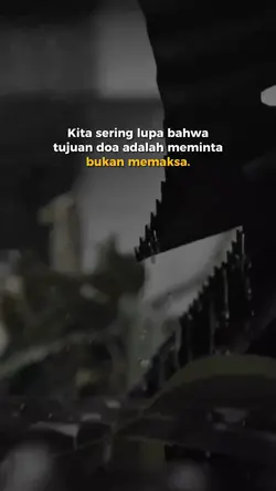 bukan memaksa.