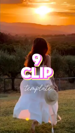 9 clip template