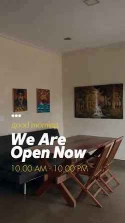 We Are Open Now