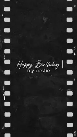 HBD MY BESTIE