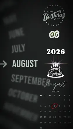 Birthday 06 August 