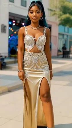 GOLD DRESS