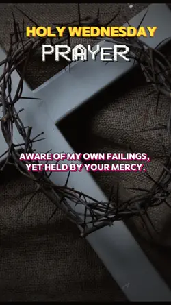 Holy WednesdayPrayer