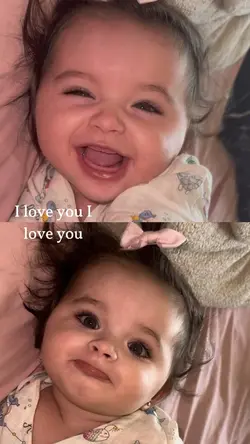 I love you baby