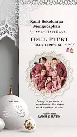 ucapan IdulFitri 