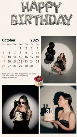 BIRTHDAY 22 OCTOBER