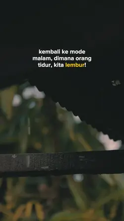 mode malam