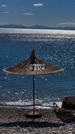 summer is blue