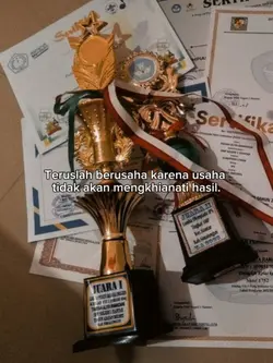 teruslah berusaha