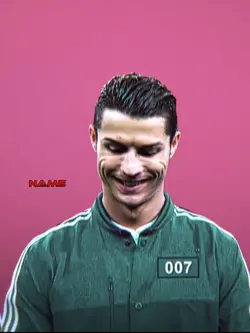Ronaldo X squid game