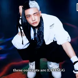 HYUNJINS SPLIT DYE??