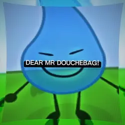 DEAR MR DOUCHEBAG
