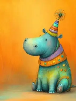 Friendly hippo