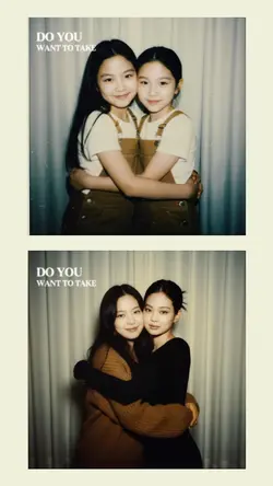 polaroid with bestie