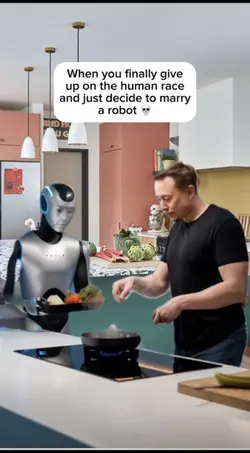 Tesla Bot Meme