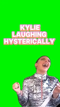 Kylie laughing