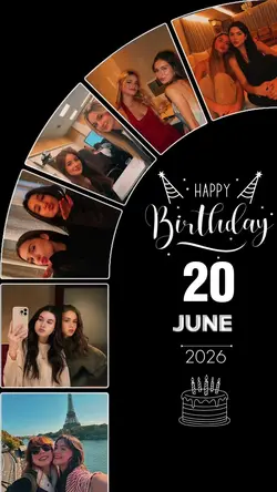 Birthday 20 June
