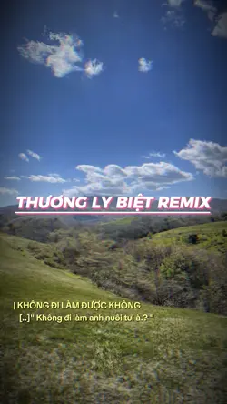 THƯƠNG LY BIỆT REMIX