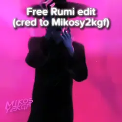 free rumi edit