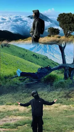 tata letak 3 foto
