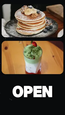 We are open