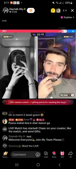 Tiktok Live Match