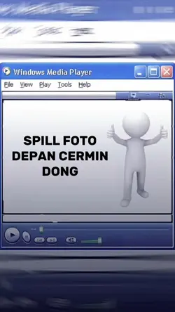 foto depan cermin