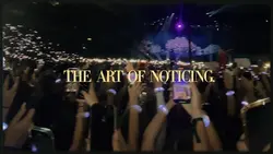 art of noticing.