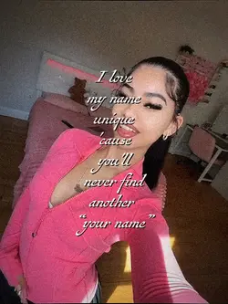 I love my name