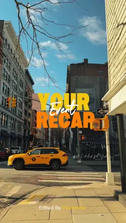 your event recap 