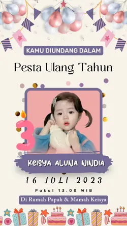 Undangan Ulang Tahun
