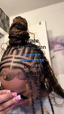 sleep in ur bed or