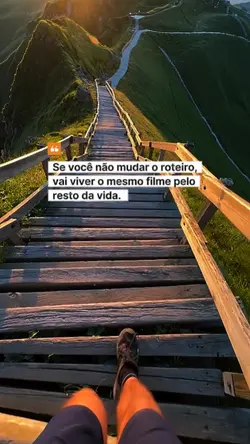 Mudar o roteiro