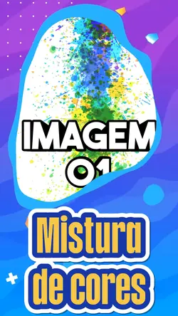 mistura de cores 